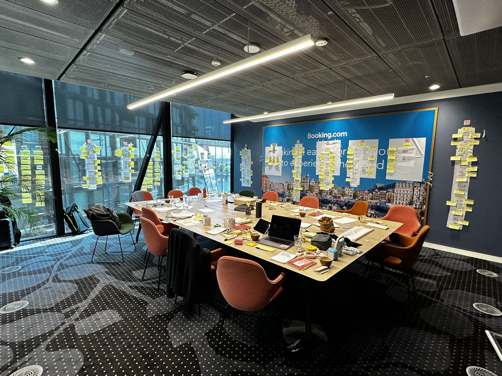 The Vision Sprint room at Booking.com's Amsterdam office